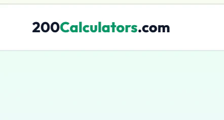 200Calculators.com