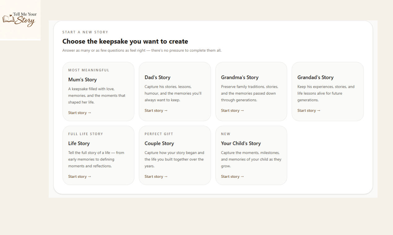 Tell Me Your Story gallery image