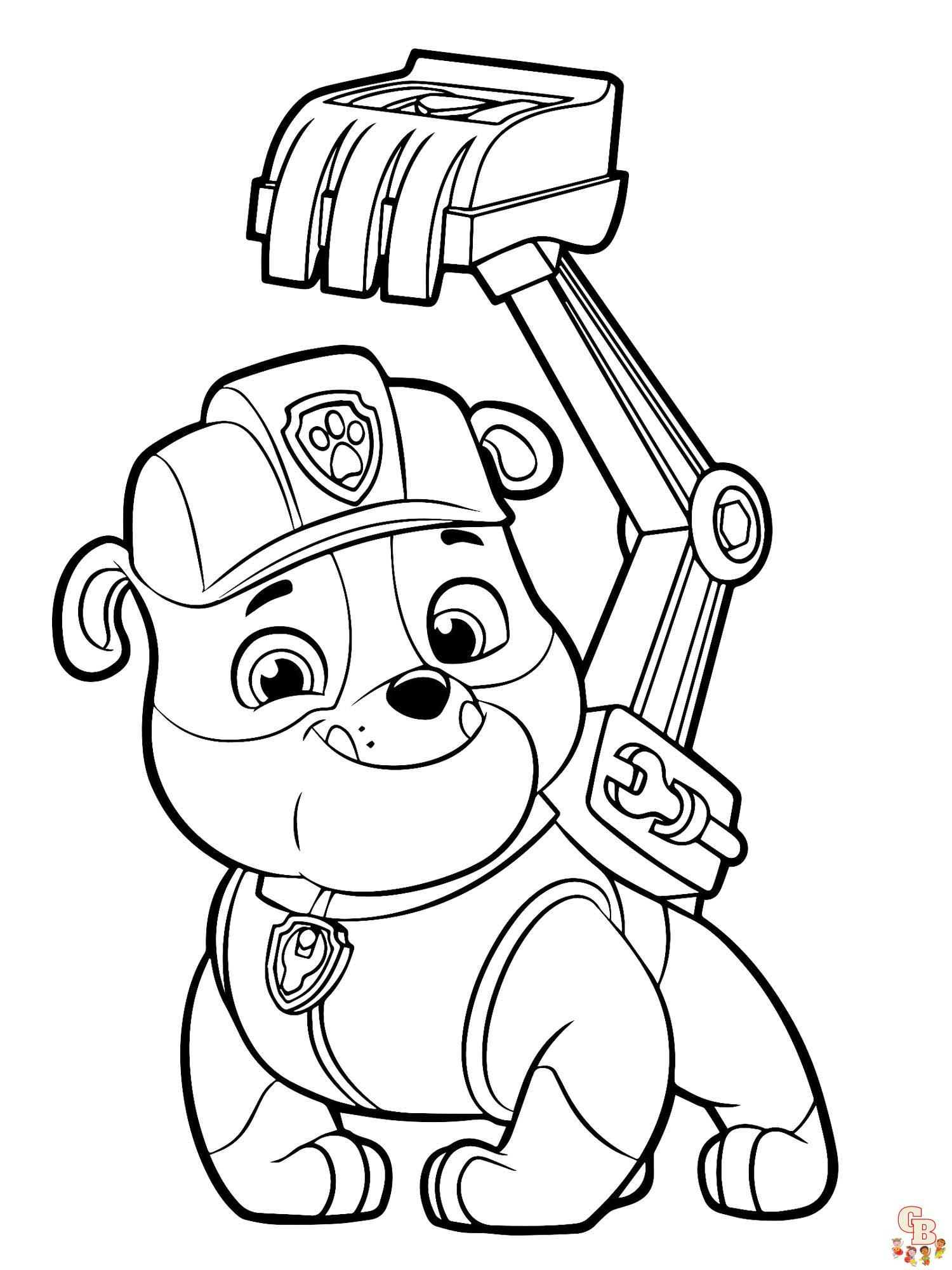 Pat Patrol Coloring