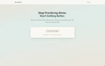 MockMate AI gallery image