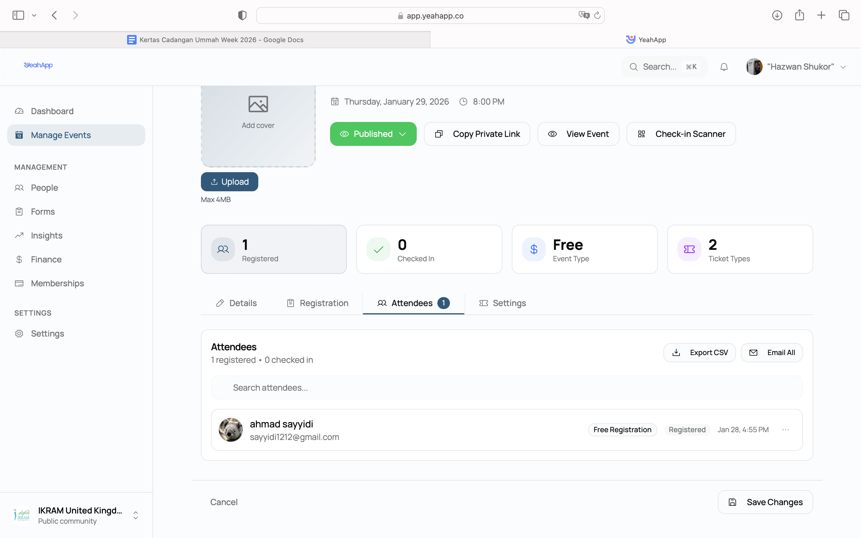YeahApp - Screenshot 3 showing product features and functionality