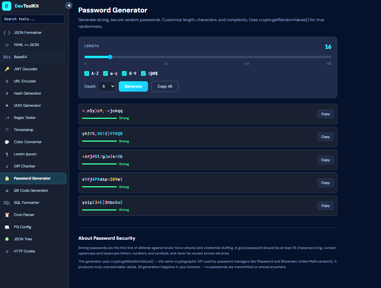 DevToolKit gallery image