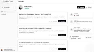 BlogBuddy gallery image