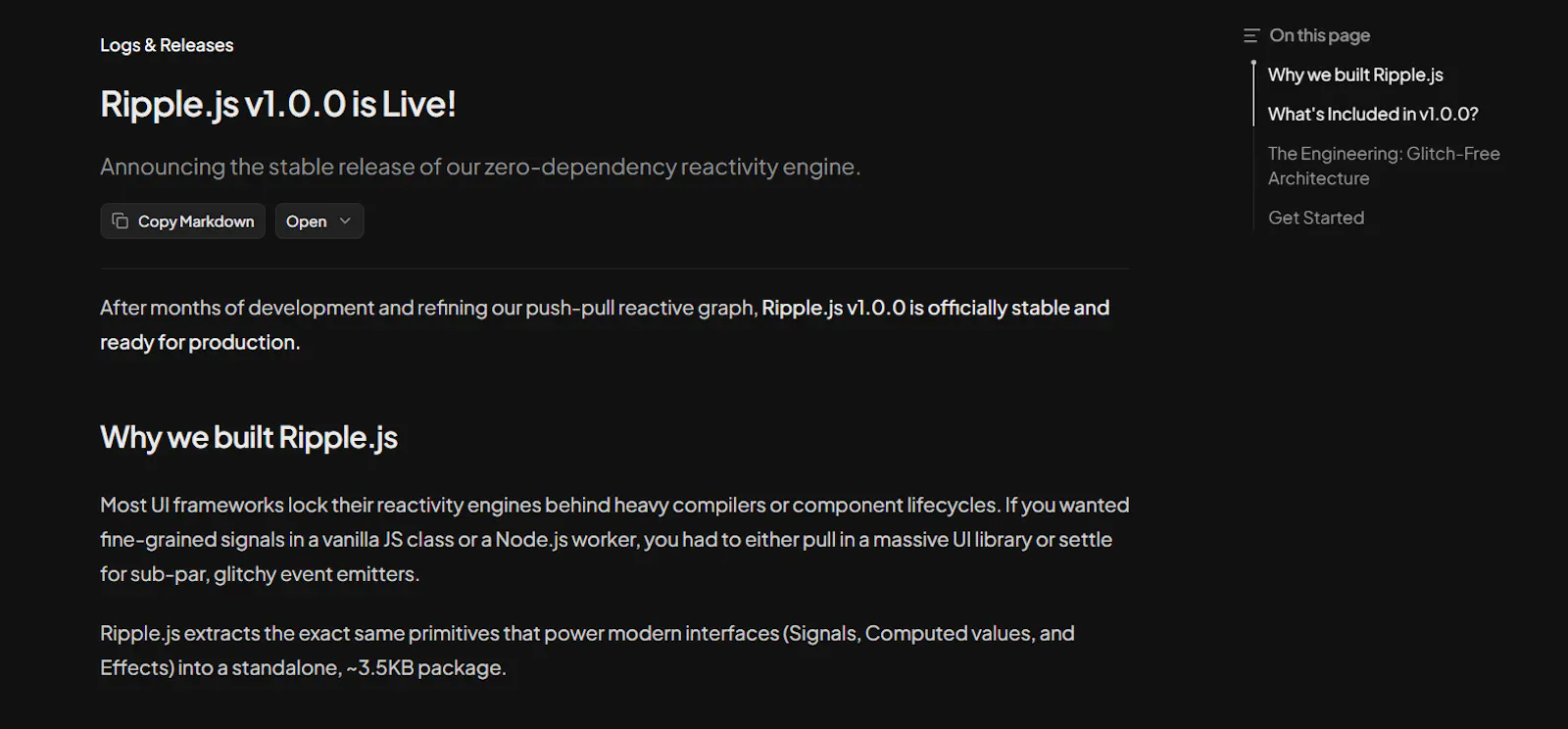 RippleJS screenshot 1