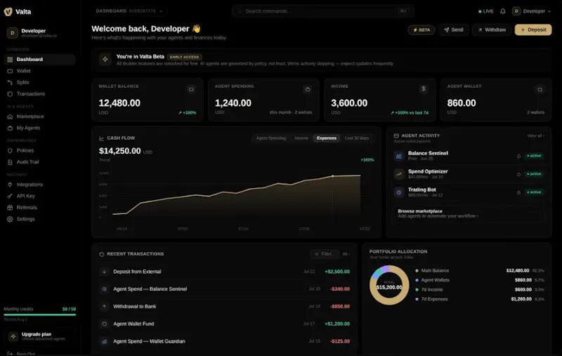 Valta screenshot 1
