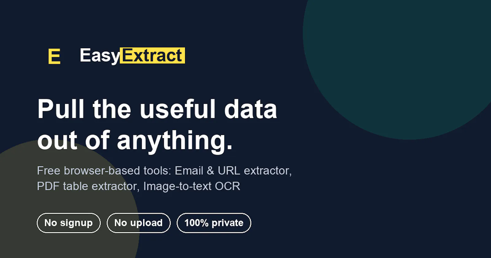 EasyExtract screenshot 1