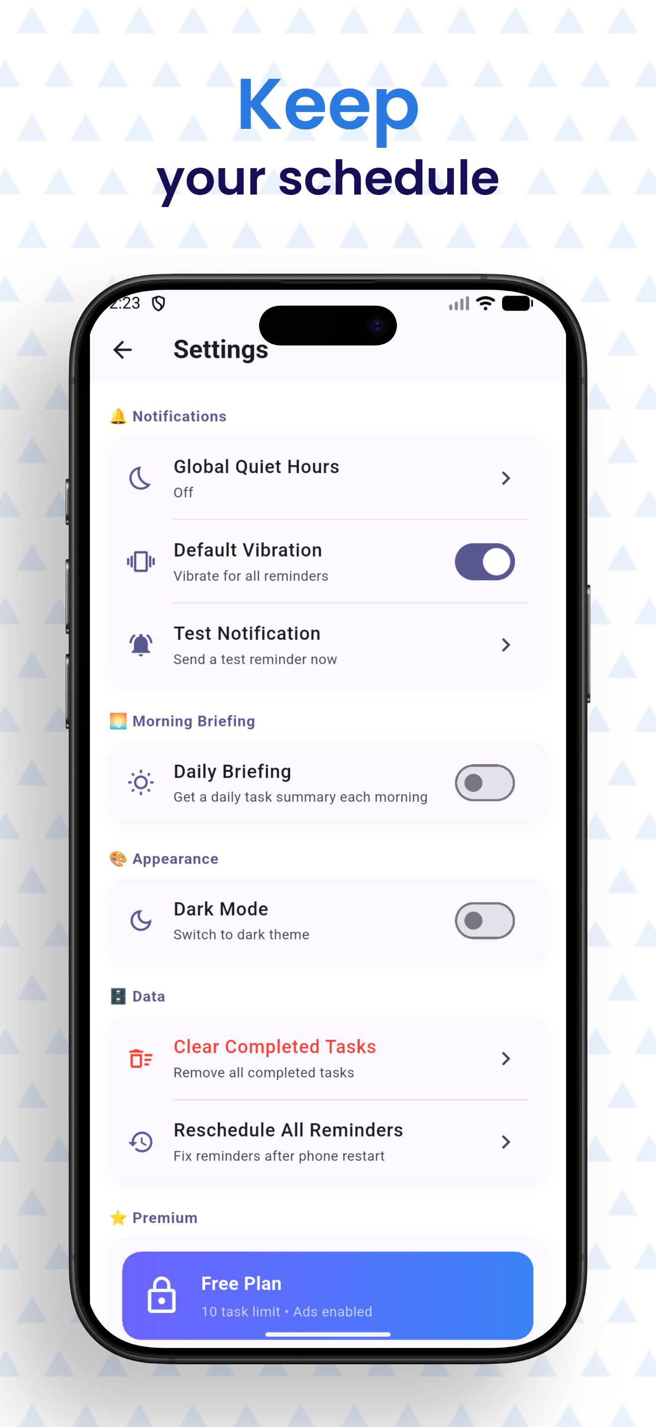 NudgeMe - Persistent Reminder App - Screenshot 5 showing product features and functionality
