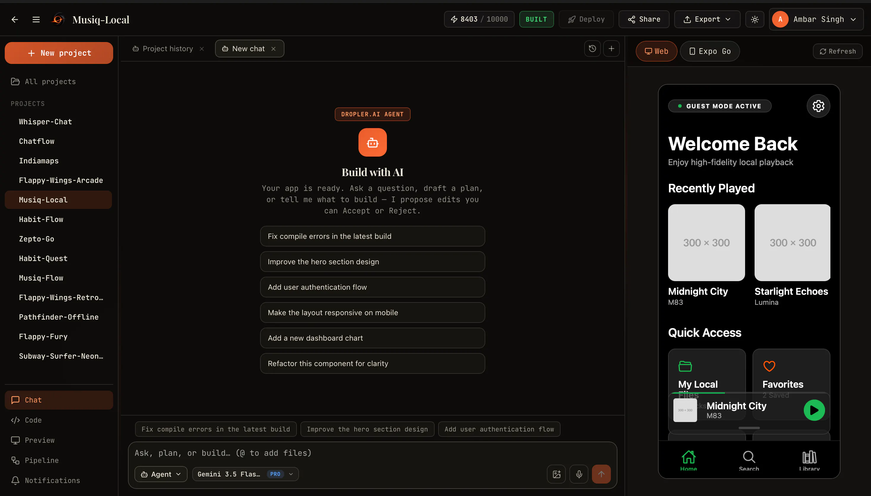 Dropler.AI (No code tool) 截图