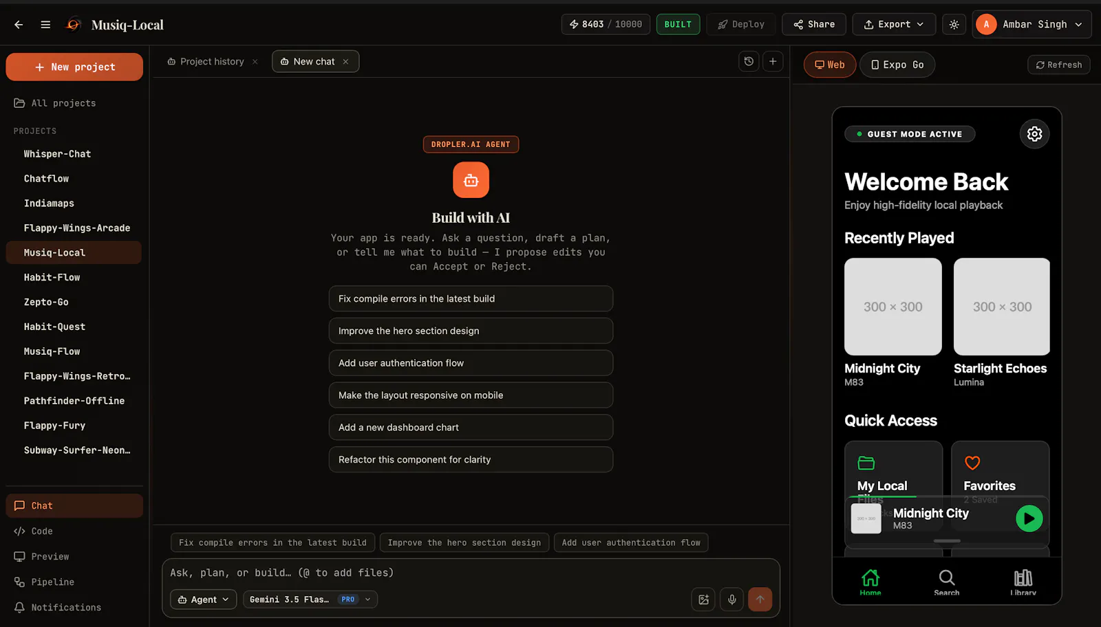 Dropler.AI (No code tool) screenshot 1