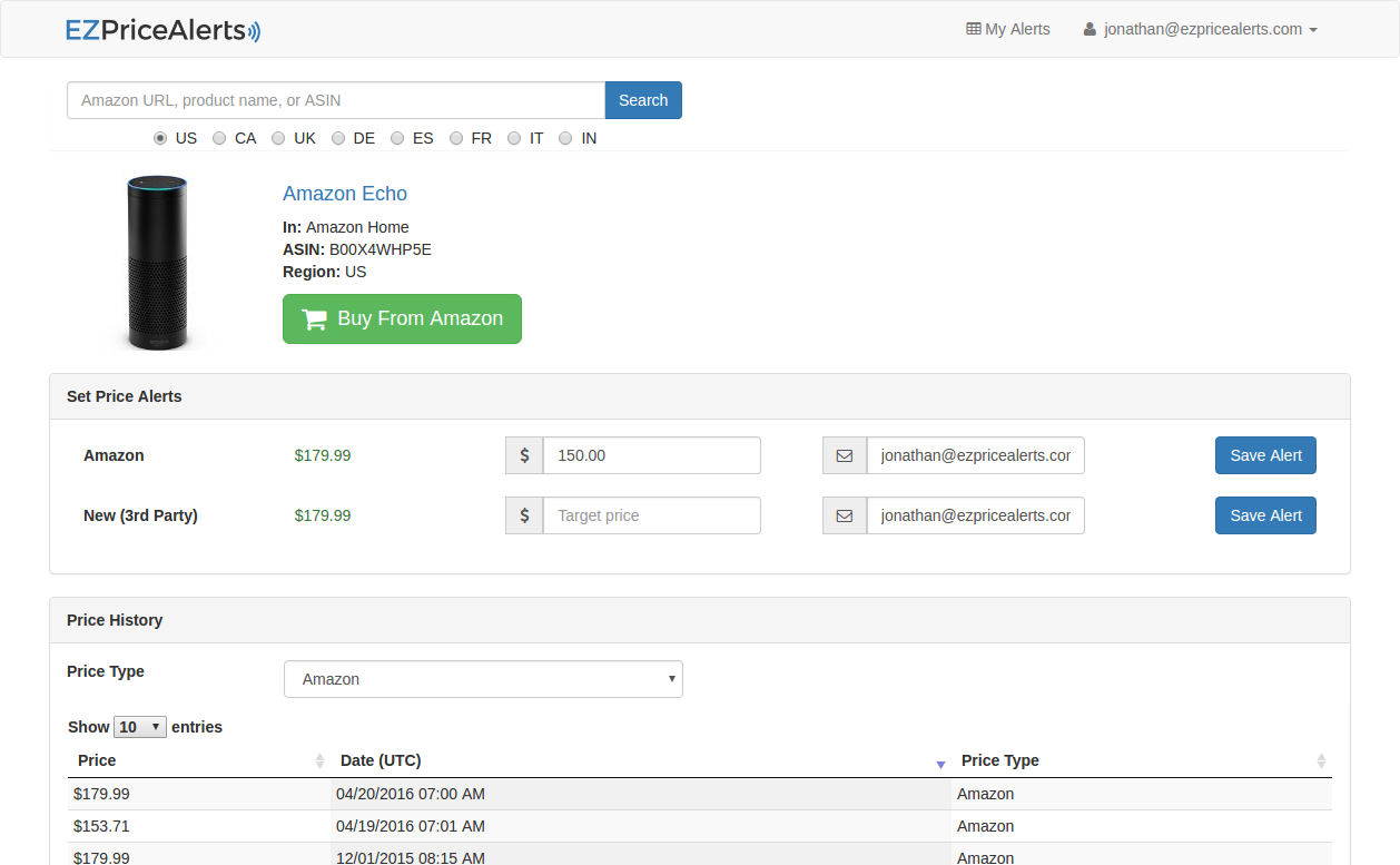 EZ Price Alerts gallery image