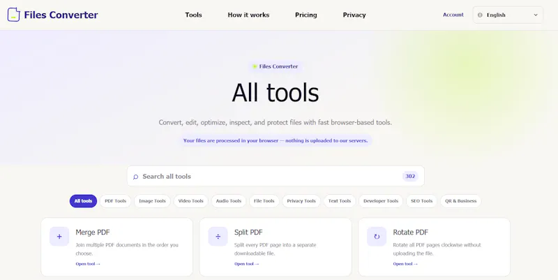 Files Converter screenshot 3