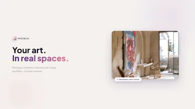 MOCKLIO | Art Mockup & Video Generator gallery image