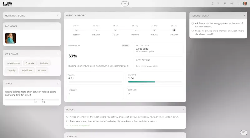 FocusCoachee screenshot 3