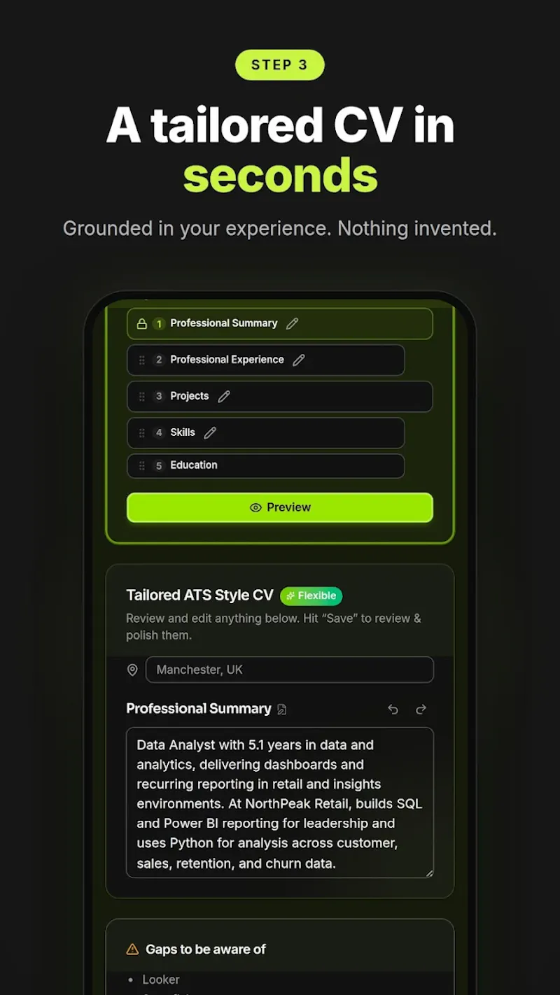 CVMaverick screenshot 4