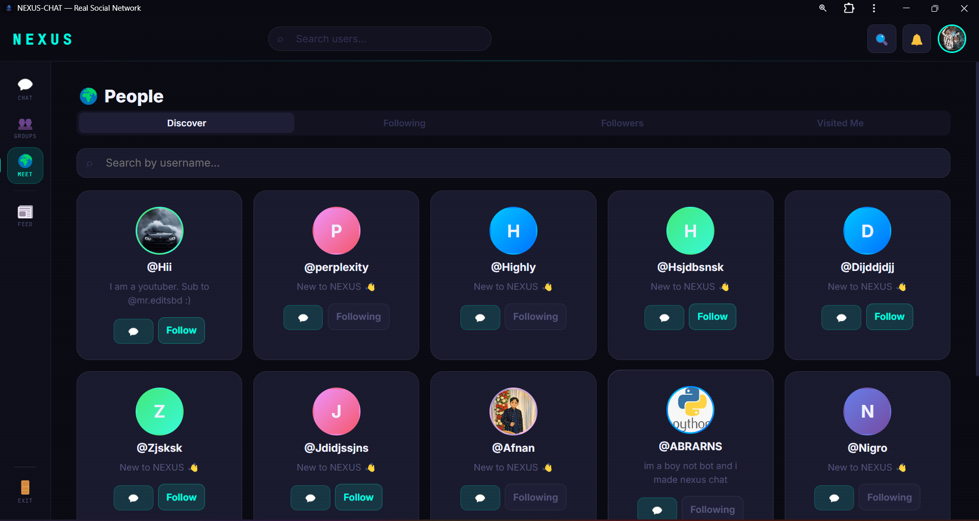 Nexus-Chat gallery image