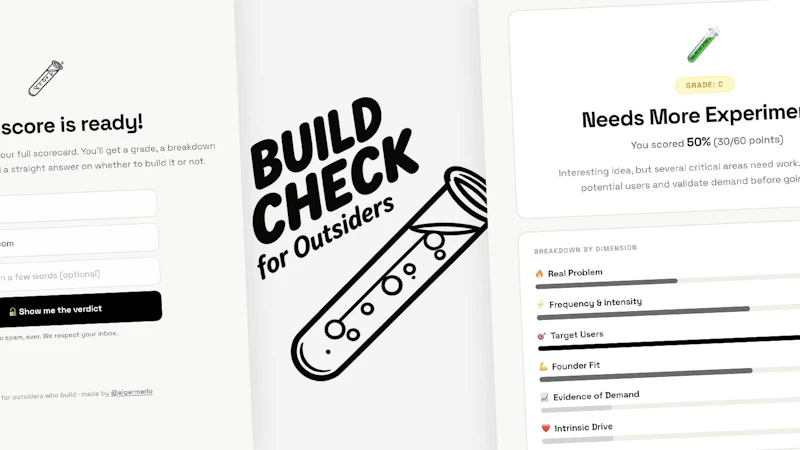 Build Check screenshot 2