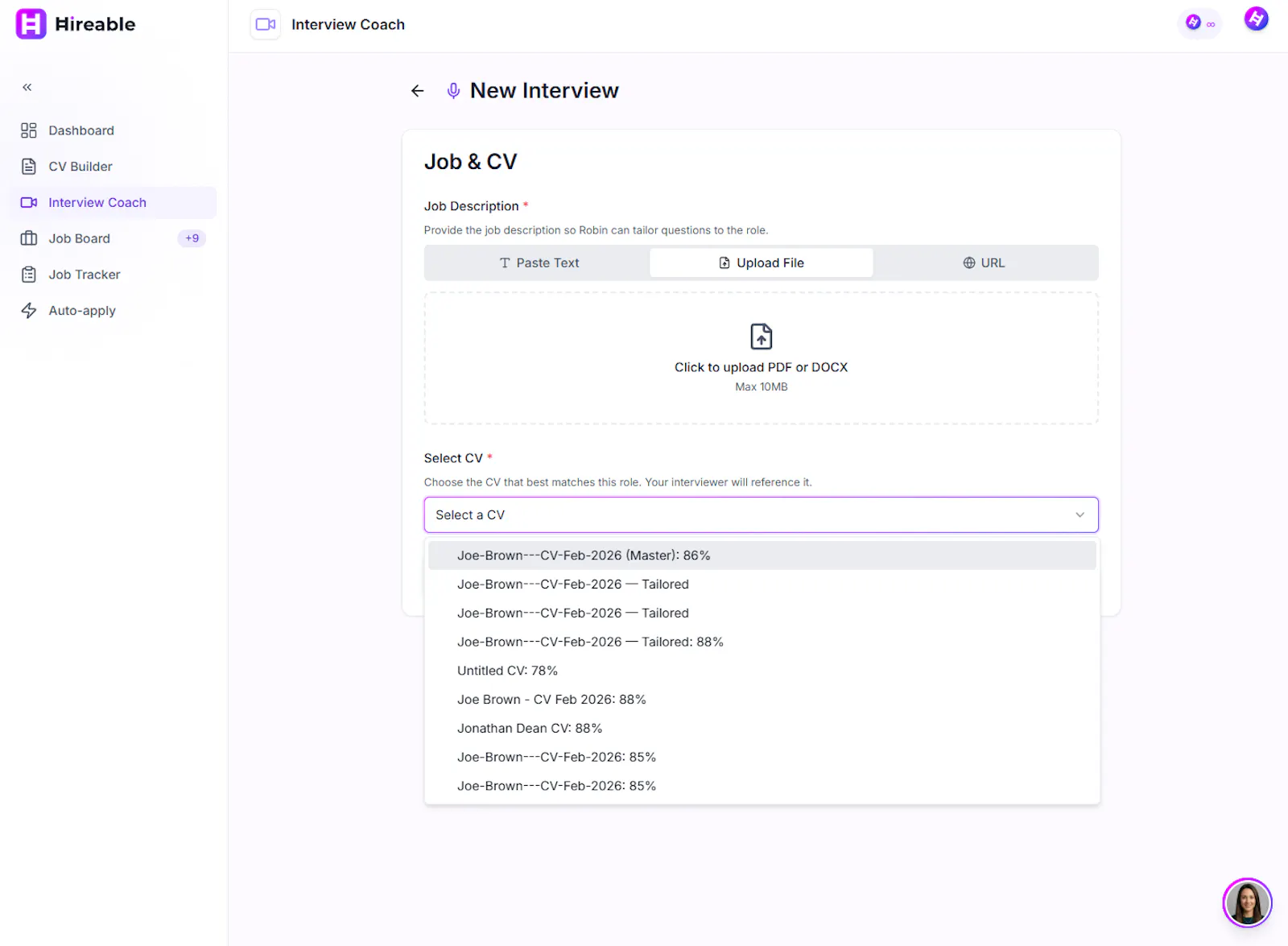 Hireable screenshot 7