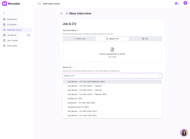 Hireable screenshot 7