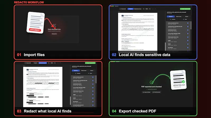 Redacto screenshot 1