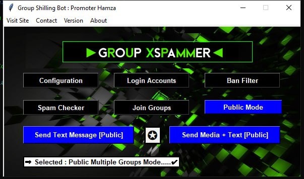 Telegram Group Shilling Bot