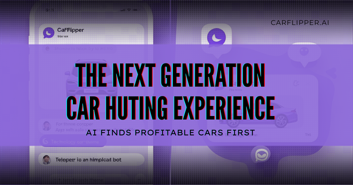 CarFlipper - The next-gen AI car hunting experience. media 1