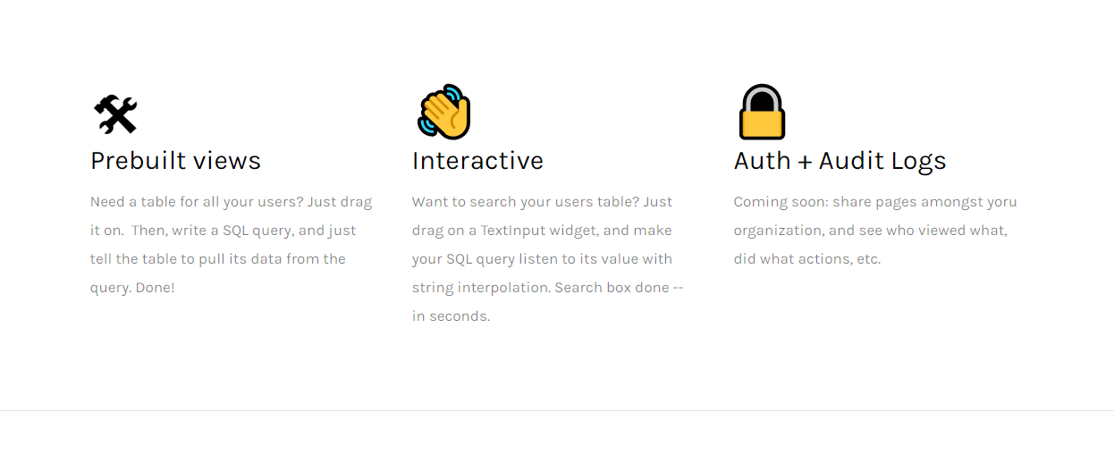 Retool gallery image