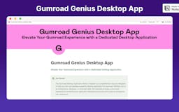 Gumroad Genius Desktop App media 3