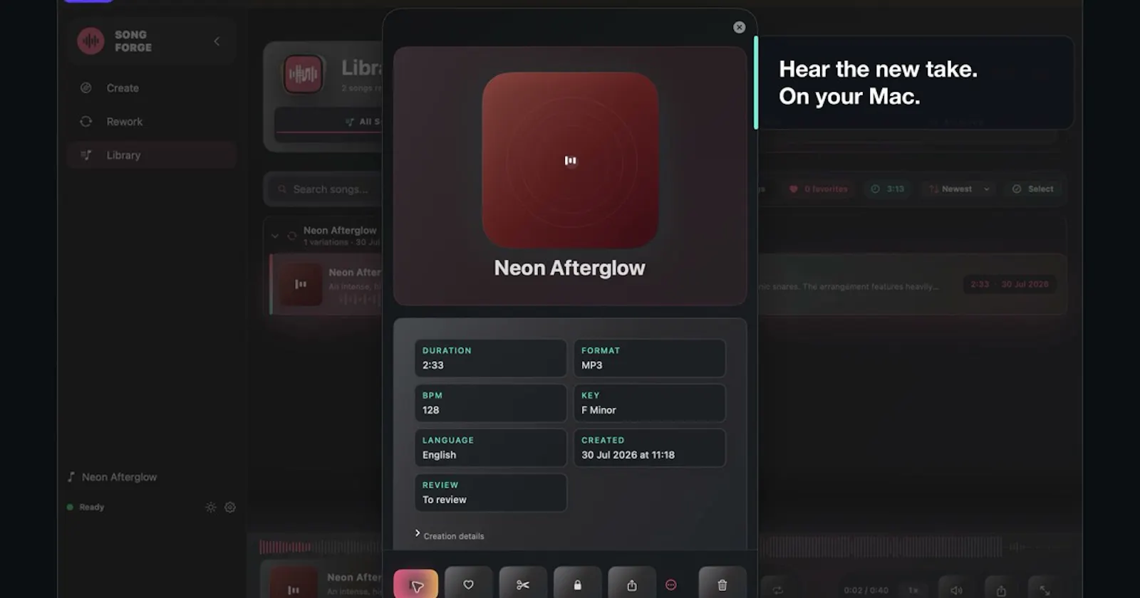 SongForge screenshot 2