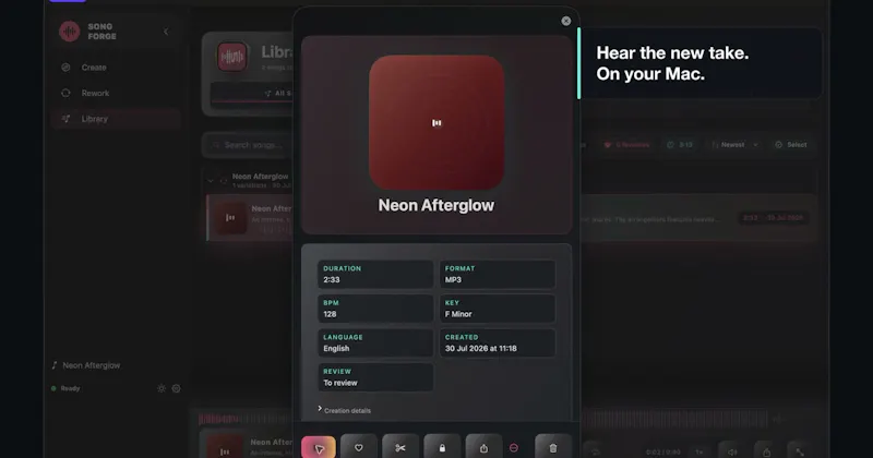 SongForge screenshot 2