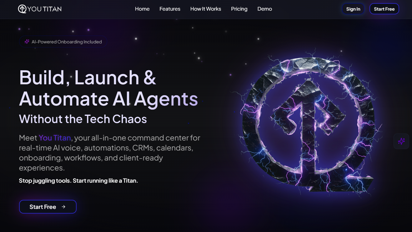 You Titan - Screenshot 2 showing product features and functionality