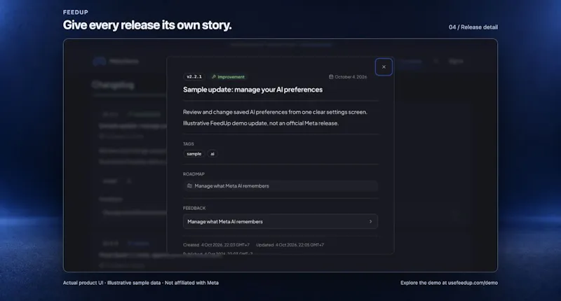 FeedUp screenshot 4