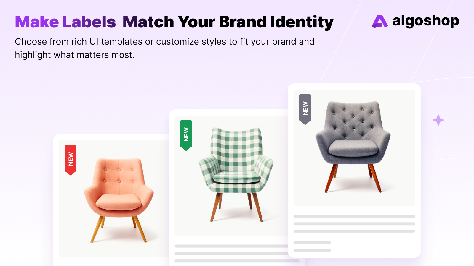 Algoshop Promo Label & Badge gallery image