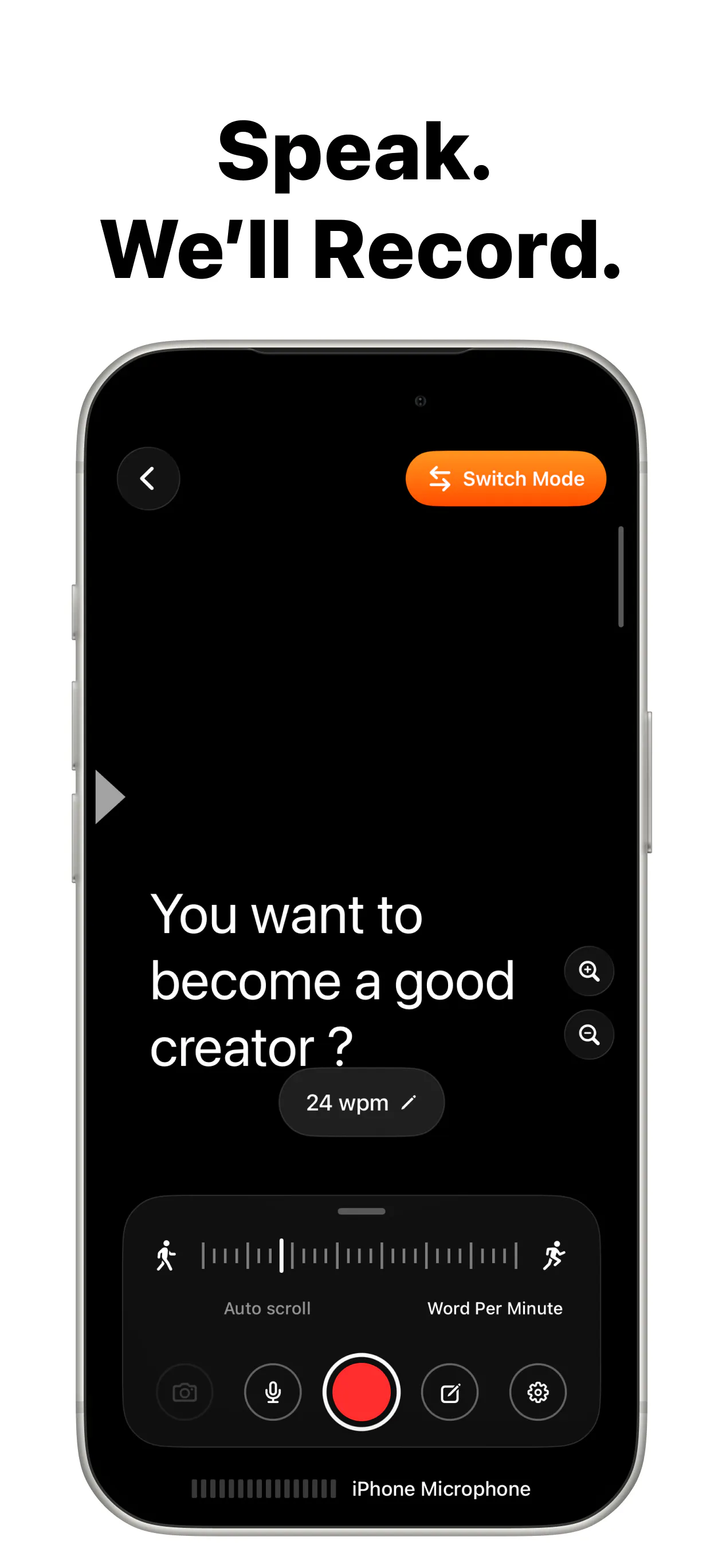 Teleprompter for video - AploCam gallery image