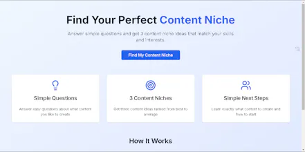 Content Niche Finder gallery image