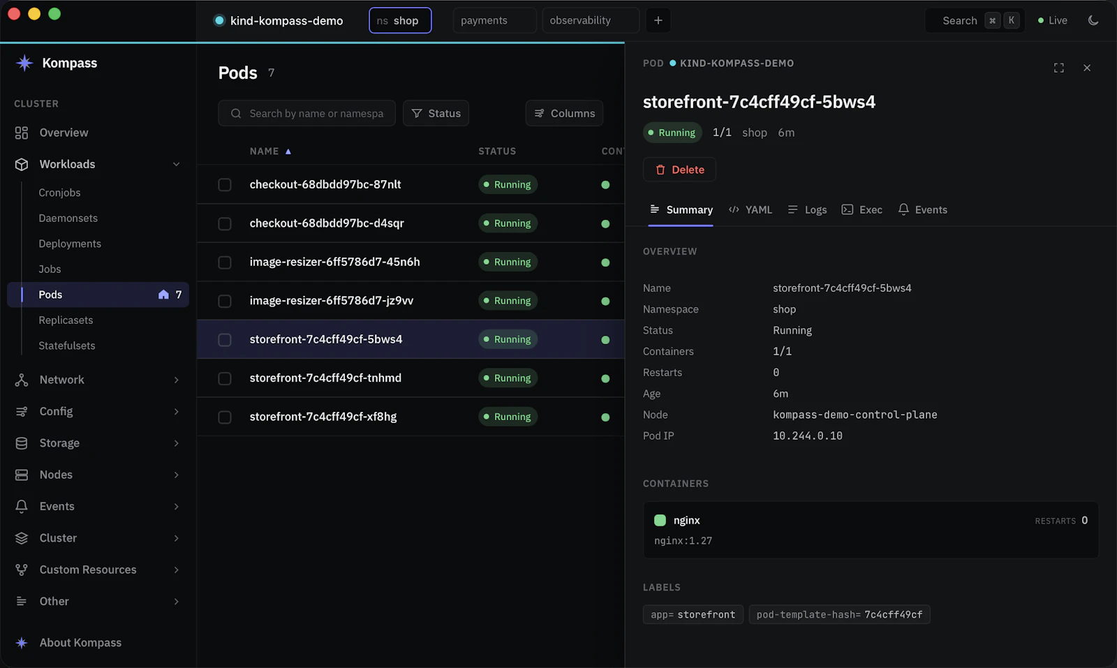 Kompass screenshot 4