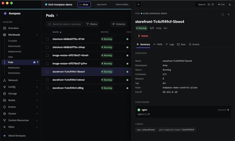 Kompass screenshot 4
