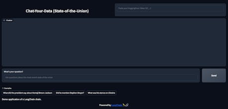 Chat Your Data gallery image
