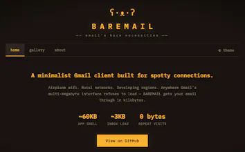 BAREMAIL ʕ·ᴥ·ʔ gallery image