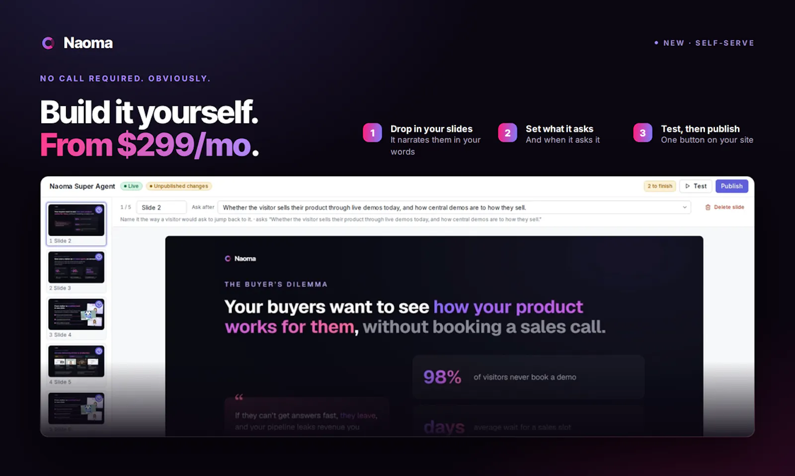 Naoma AI Demo Agent V2 screenshot 6
