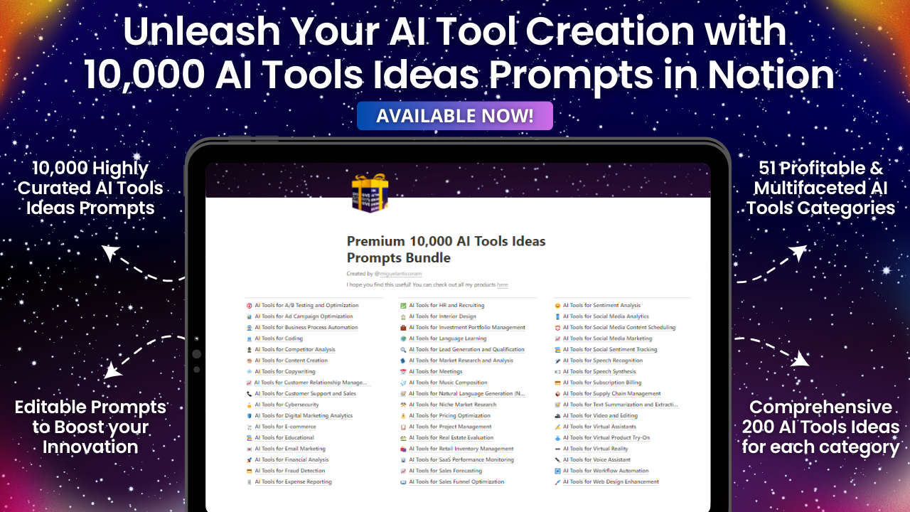 10.000 istruzioni per gli strumenti di intelligenza artificiale - Scatena la tua creatività nella creazione di strumenti AI media 2