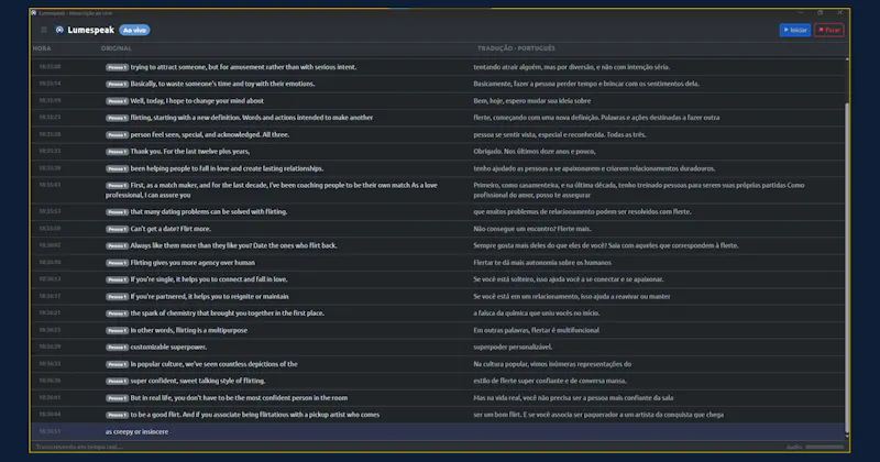 Lumespeak screenshot 5