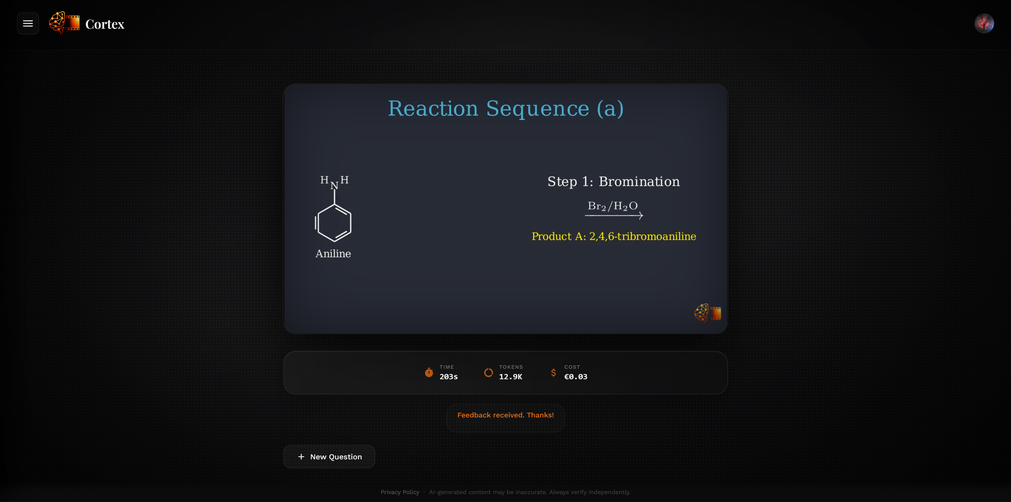 Cortex - Screenshot 2 showing product features and functionality