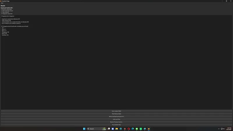 Favorites Forge screenshot 1 (video preview)