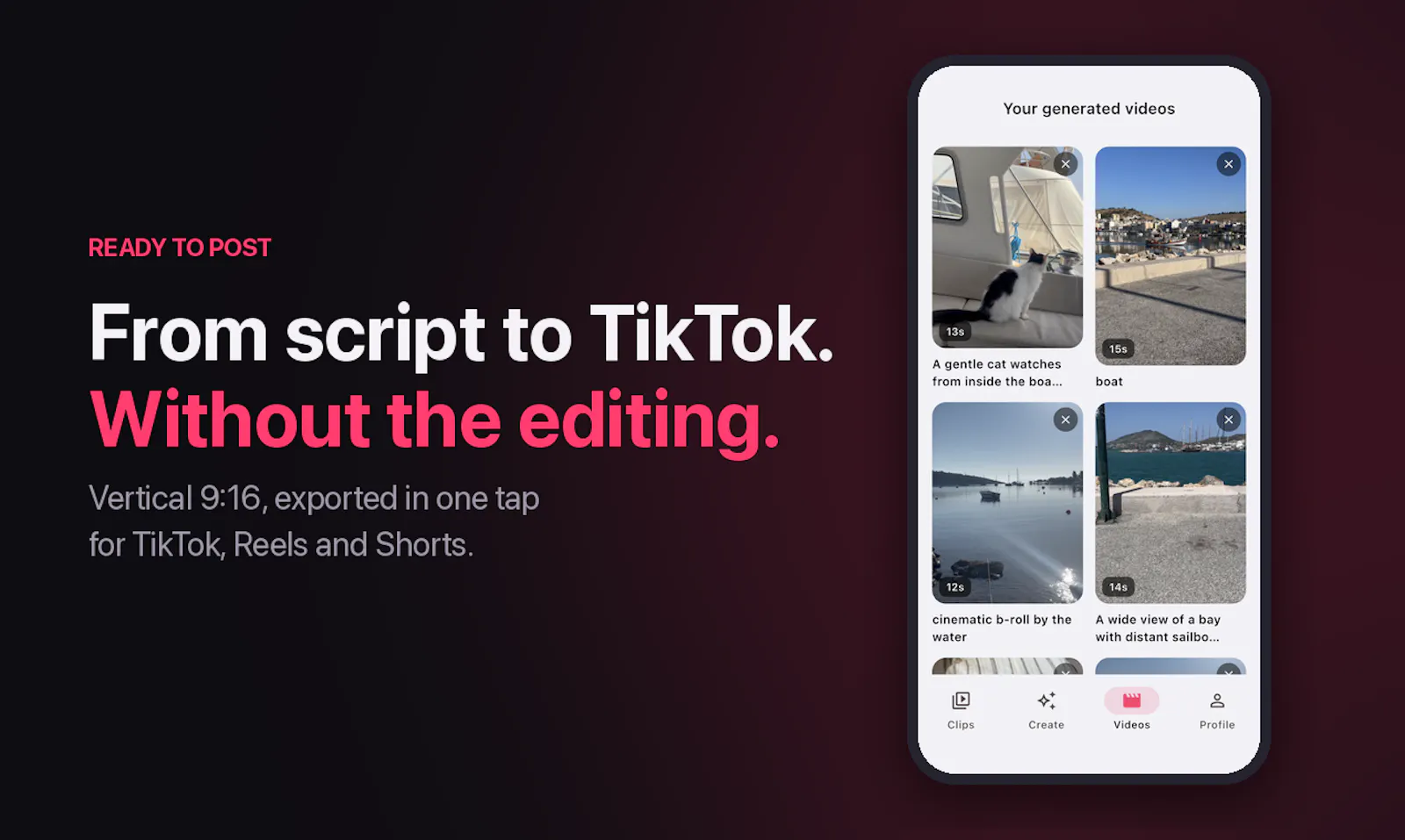 RawCut: AI Video Editor screenshot 3