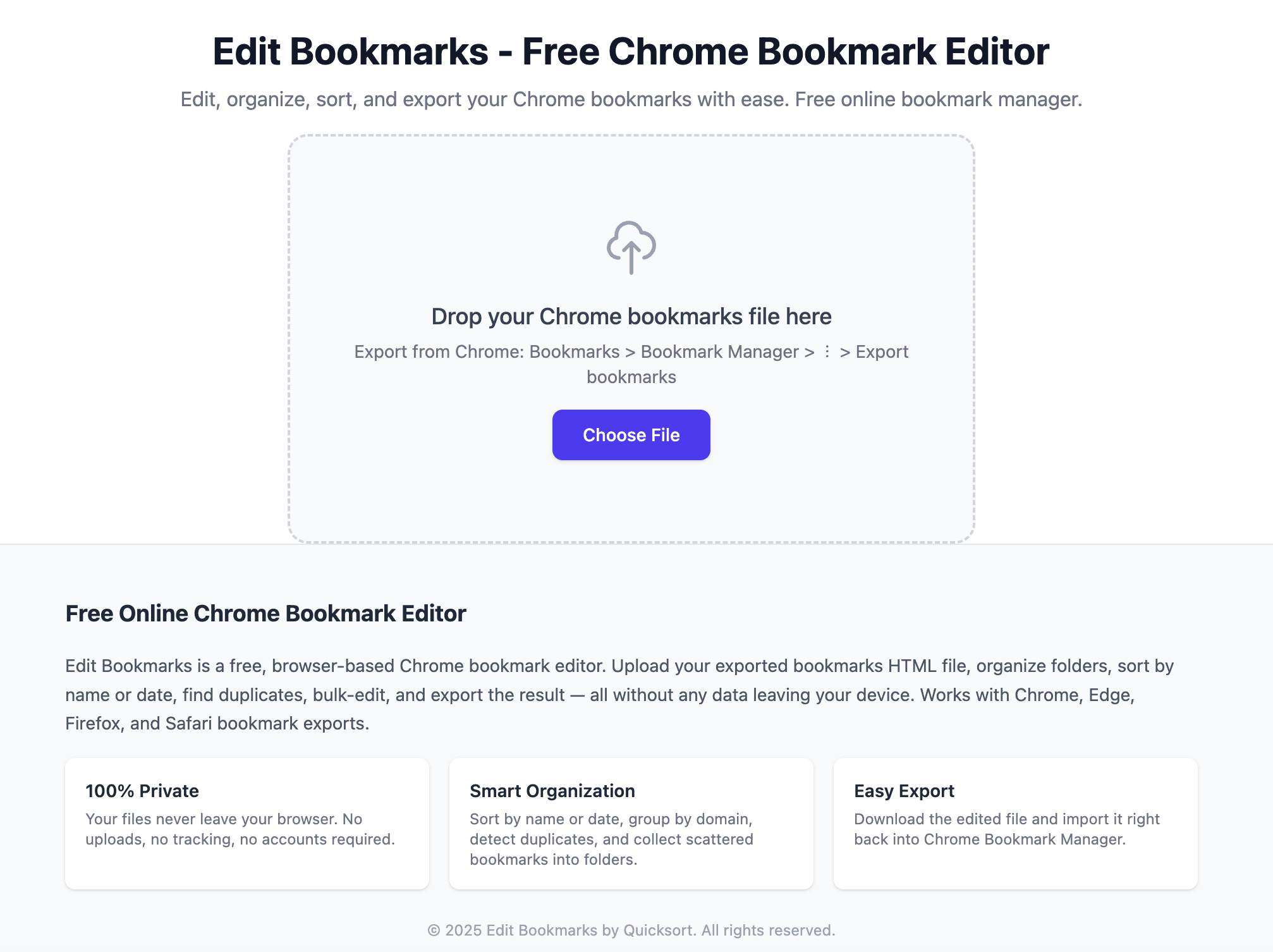 Edit Bookmarks gallery image
