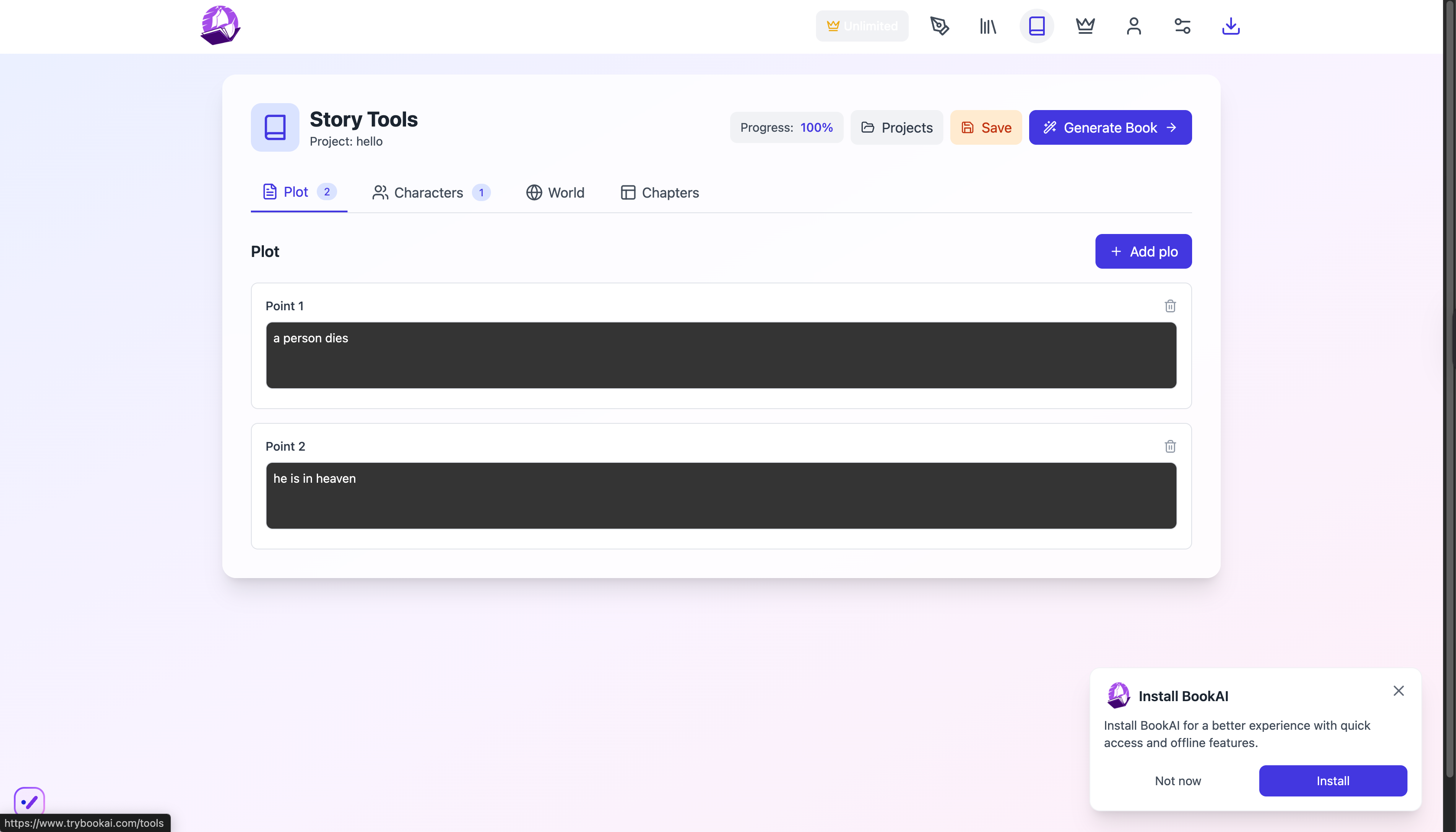 BookAI gallery image