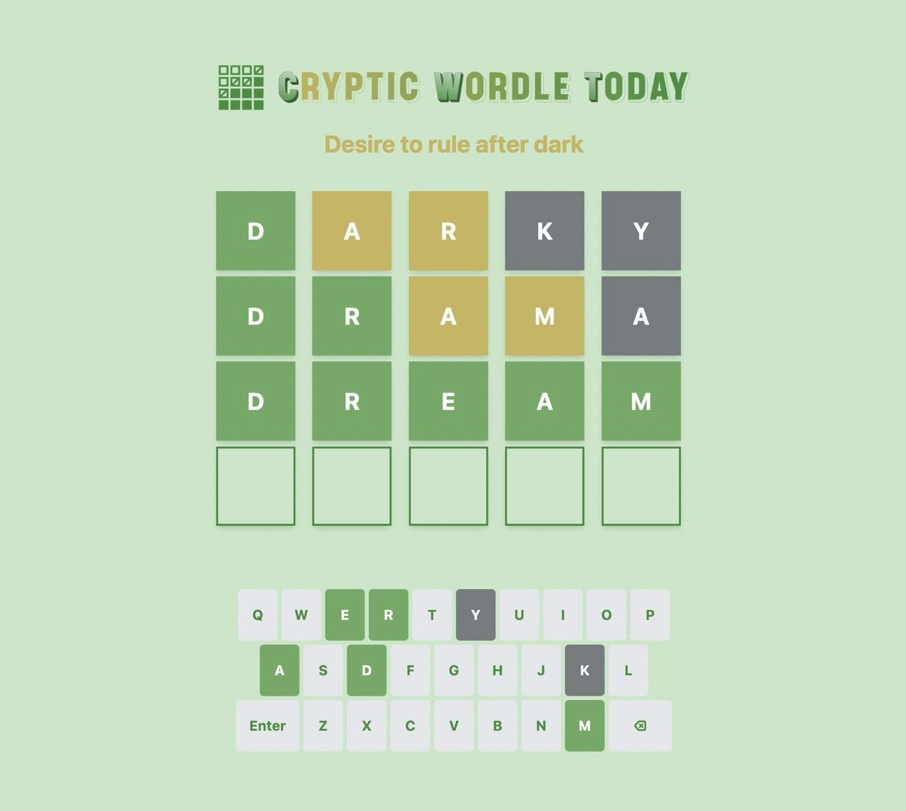 Media crypticwordle.today 1