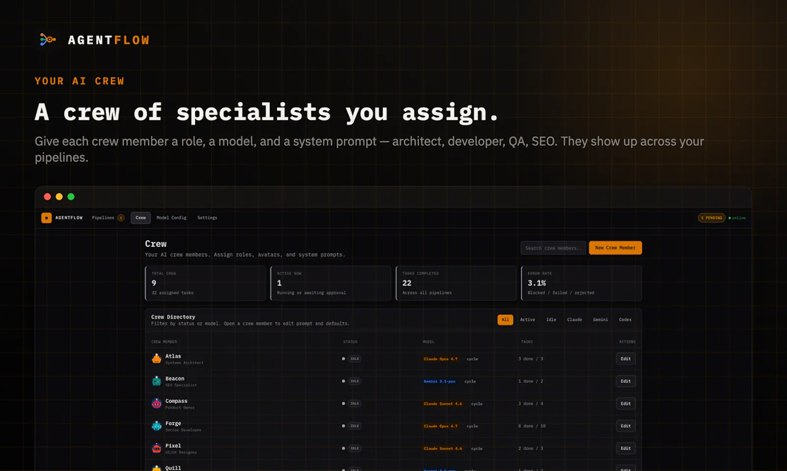 AgentFlow screenshot 3
