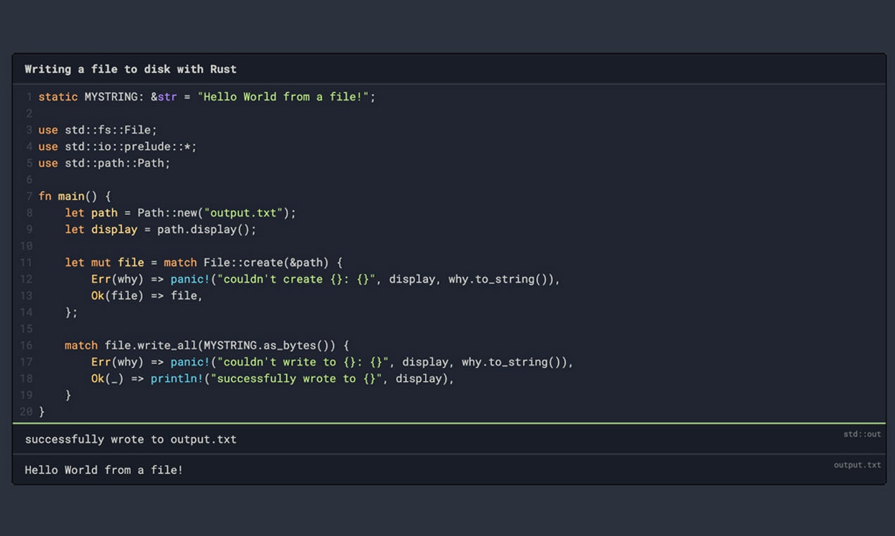 codefence.io gallery image
