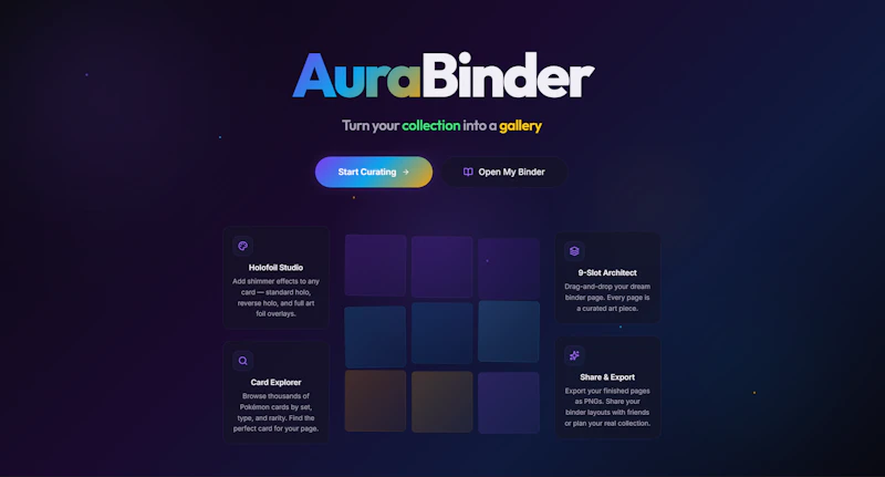 AuraBinder screenshot 2